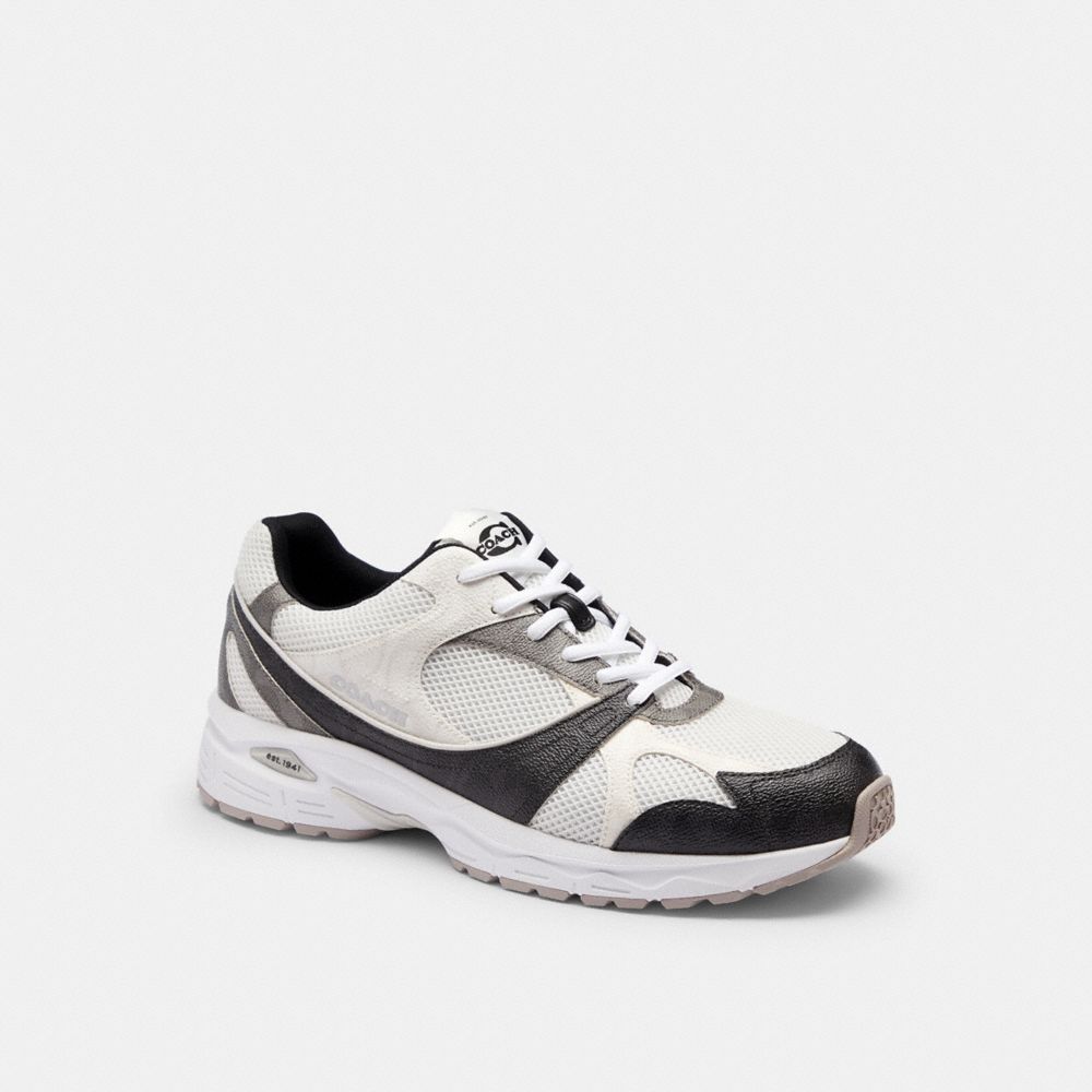 Men's Coach Sport Sneaker In Signature Canvas Black Multi