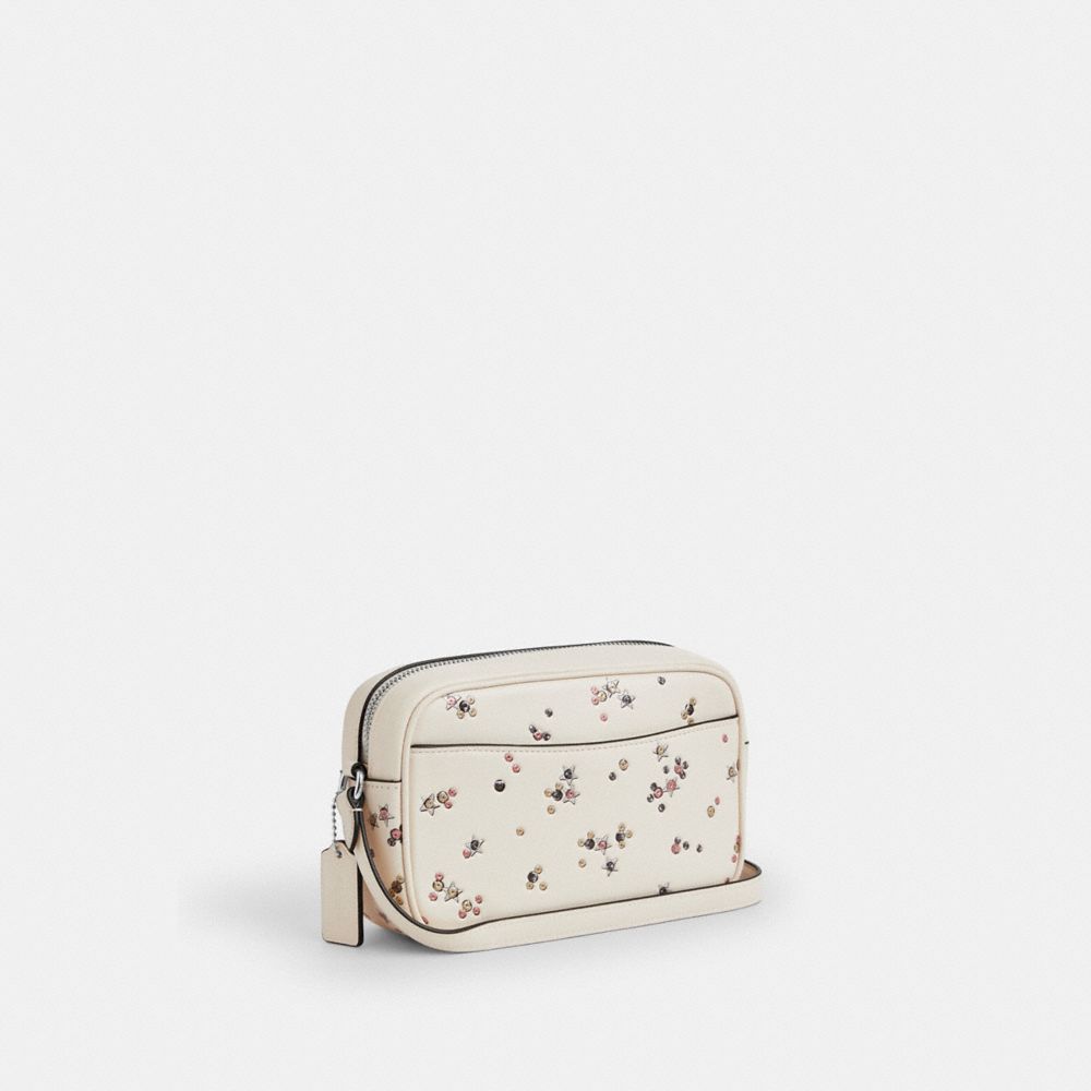 Coach Mini Jamie Camera Bag With Star Print Silver