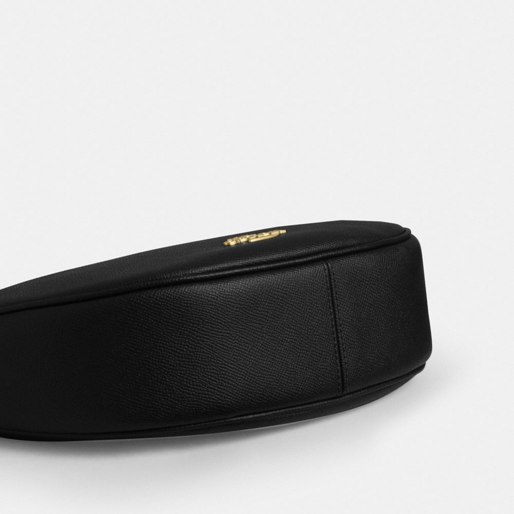 Coach Aria Shoulder Bag Gold Black