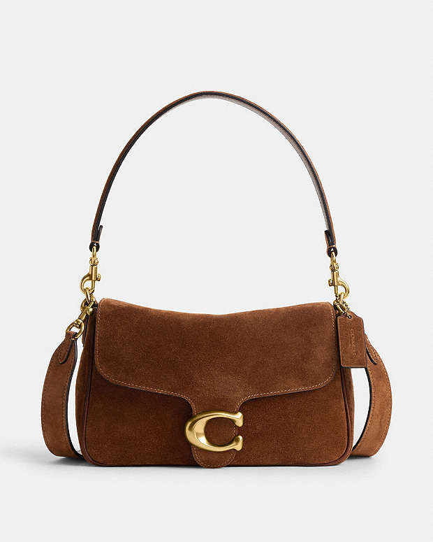 Coach Soft Tabby Shoulder Bag B4-Warm Brown B4-Warm Brown