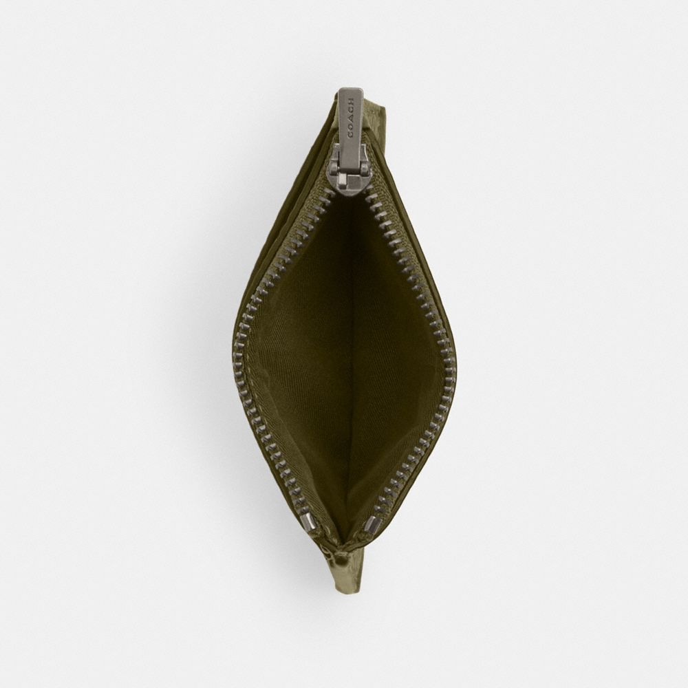 Coach 2 In 1 Wallet Gunmetal Olive
