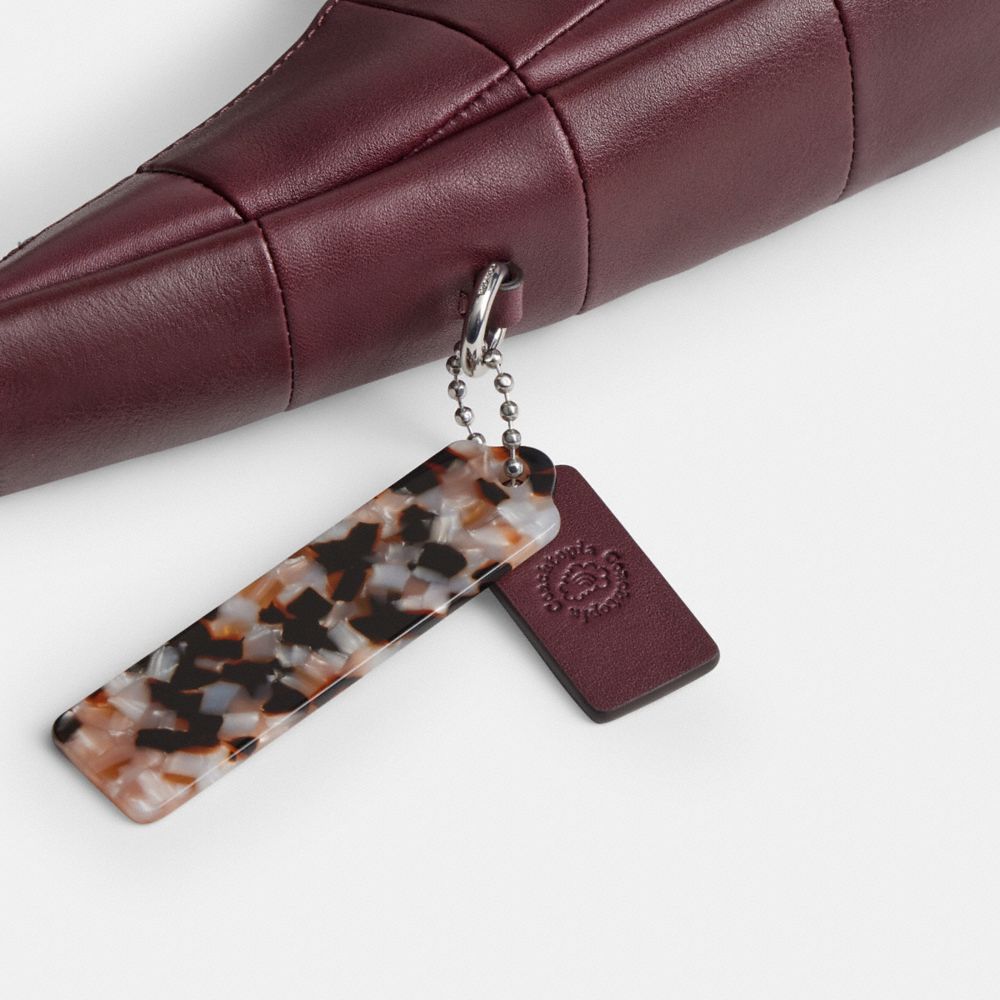 Coach Alter/Ego Crescent Shoulder Bag In Upcrafted Leather Merlot