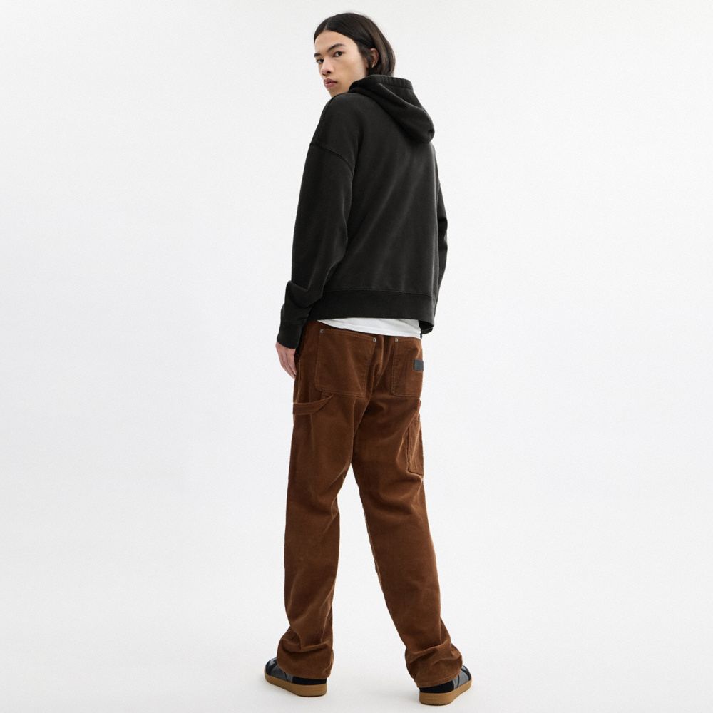 Coach Fish Graphic Hoodie Black
