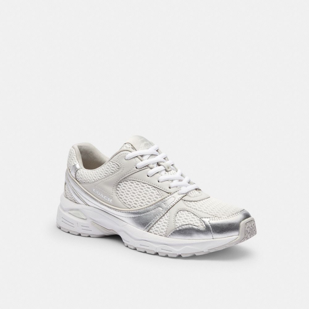 Women's Coach Sport Sneaker Light Grey Optic White