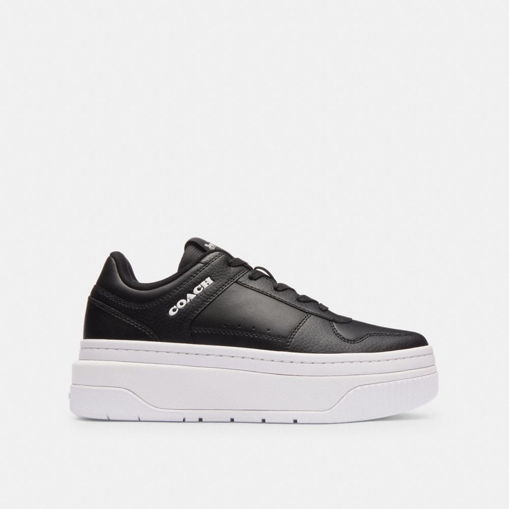 Women's Coach Platform Sneaker Black