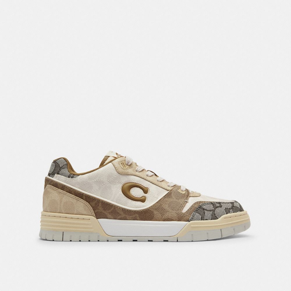 Coach Soho Sneaker In Mixed Signature Multi