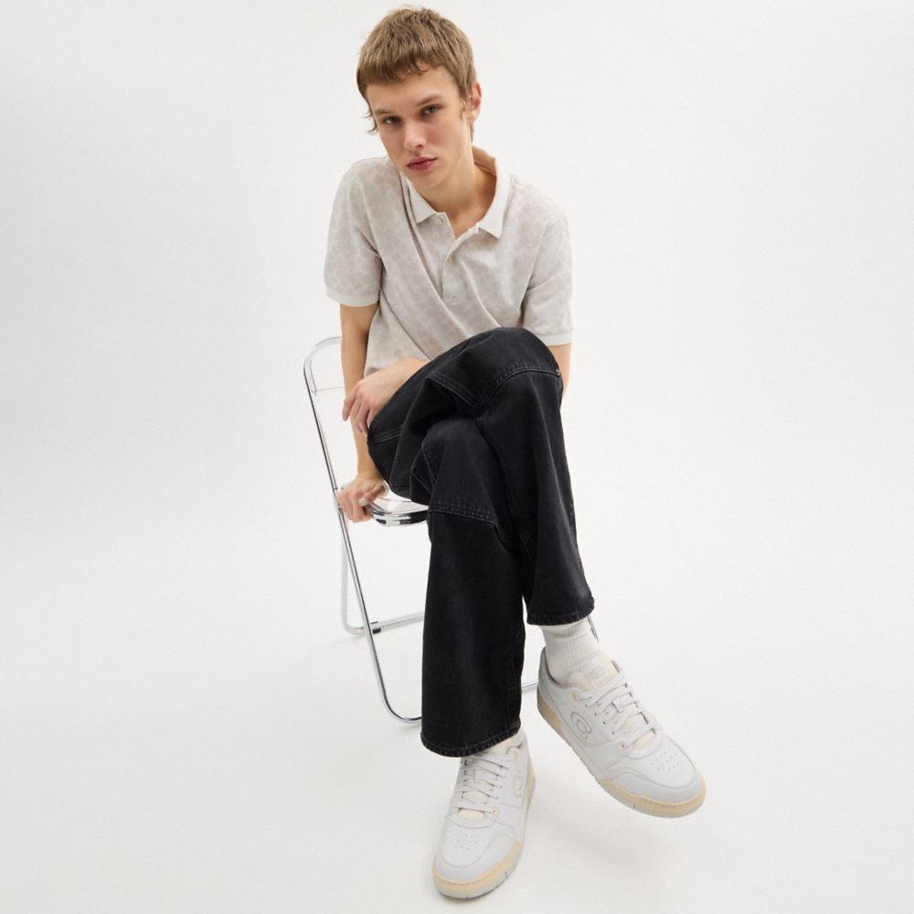 Men's Coach Soho Sneaker Optic White