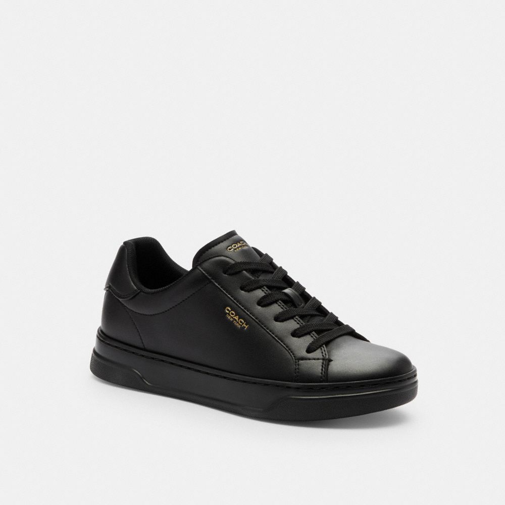 Coach High Line Sneaker Black Black