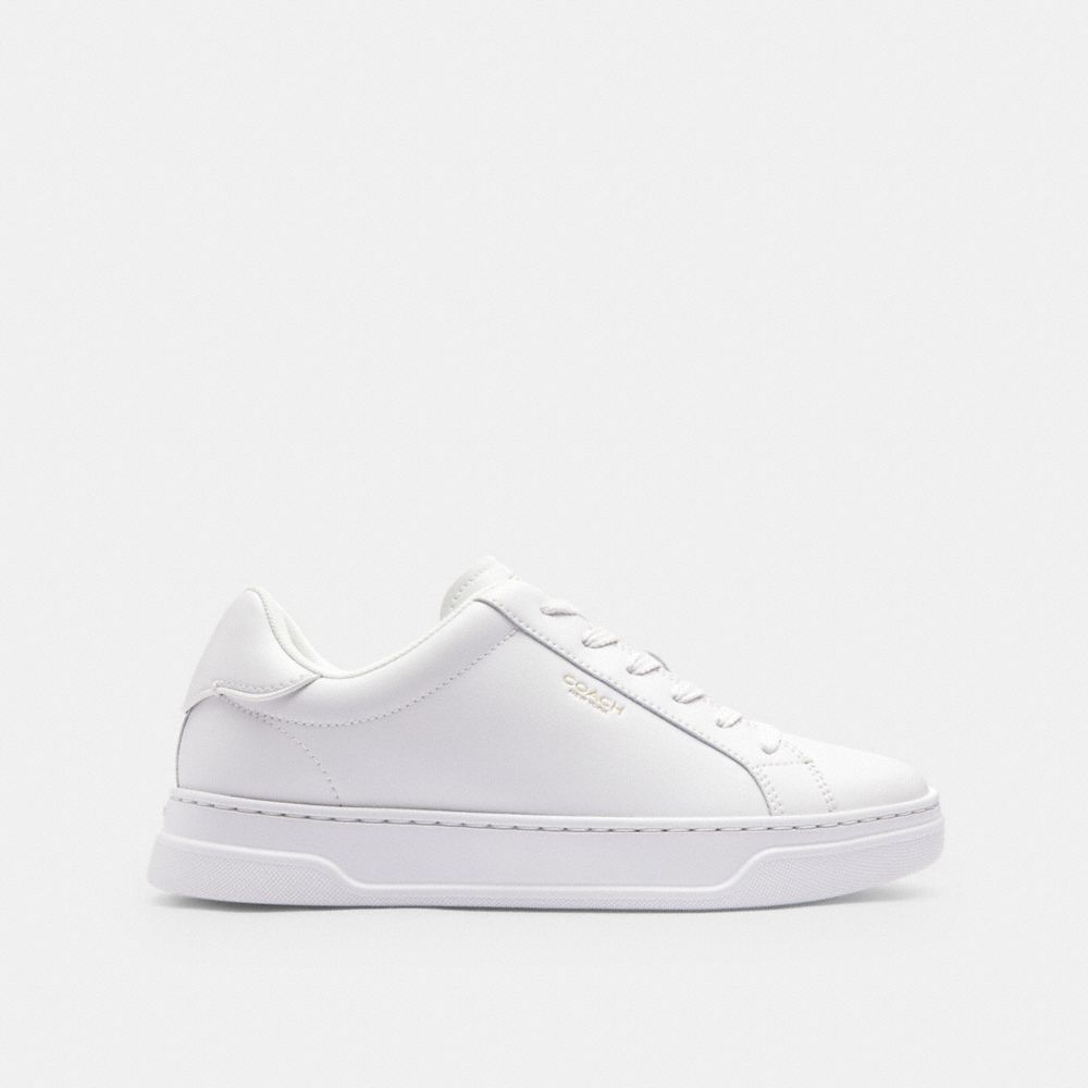 Women's Coach High Line Sneaker Optic White