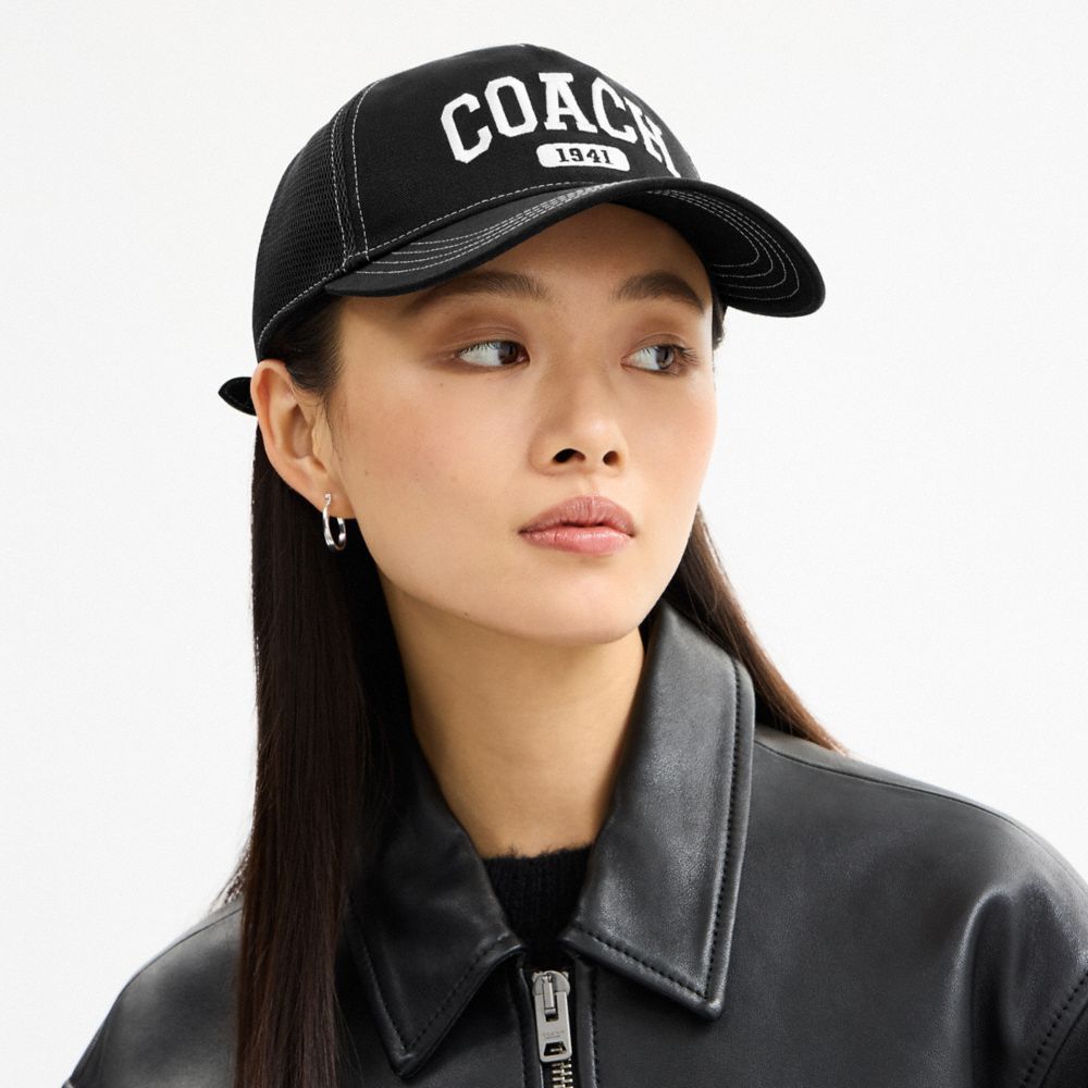 Coach Coach 1941 Varsity Trucker Hat Black