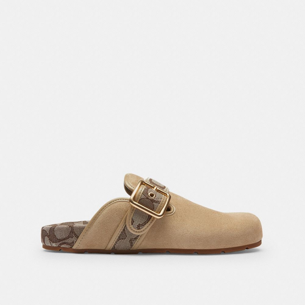 Coach Archival Buckle Clog Oat