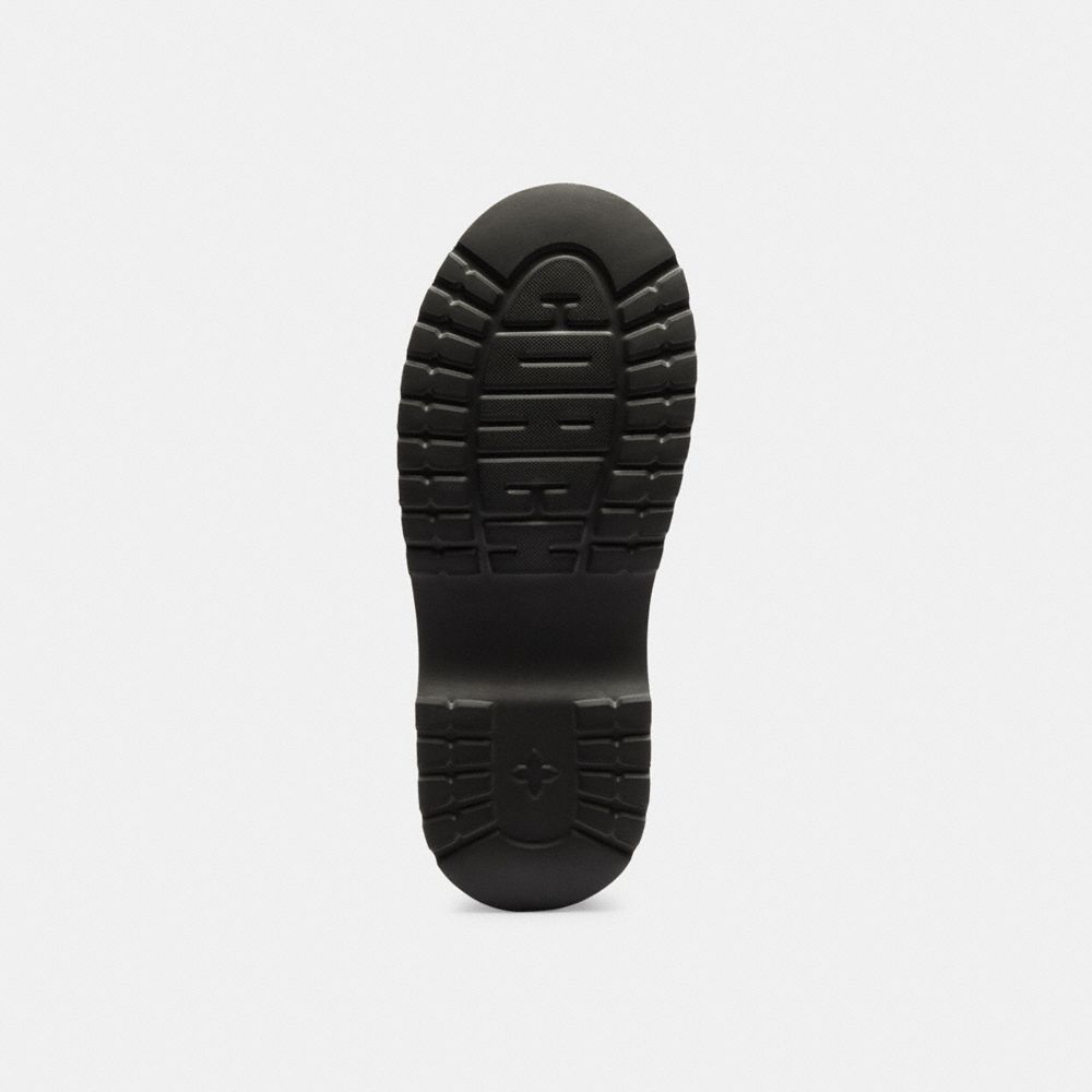 Women's Coach Cecelia Clog In Signature Suede Black