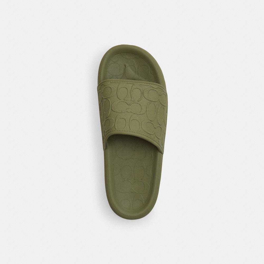 Men's Coach Obi Slide Olive