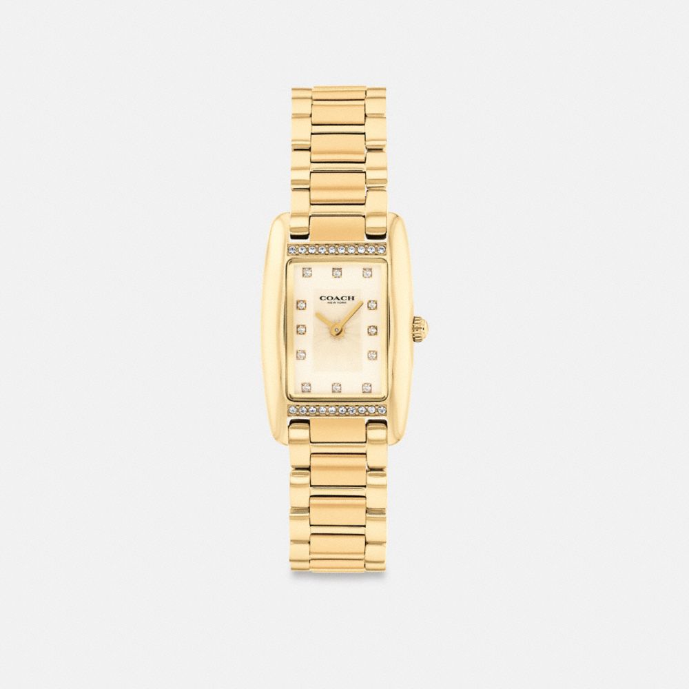 Coach Reese Watch, 20 Mm X 30 Mm Gold