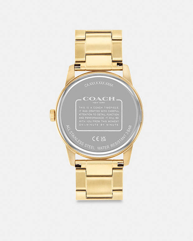 Keane Watch Gift Set, 39 Mm Gold-Black Gold-Black