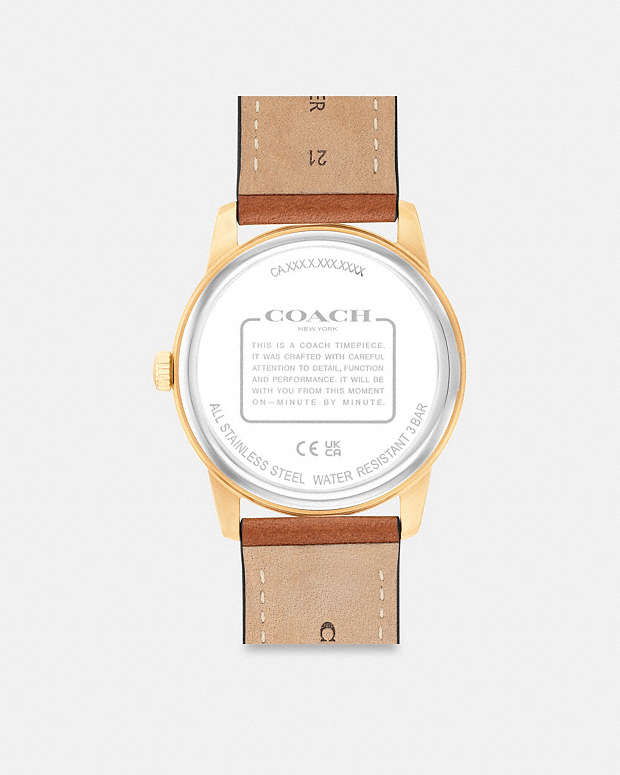 Keane Watch, 39 Mm Saddle Saddle