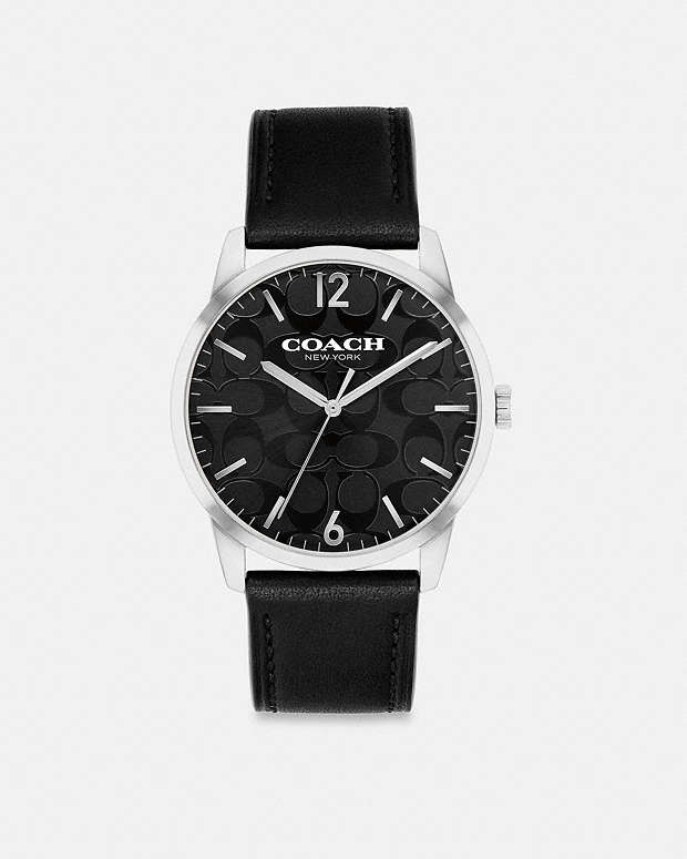 Keane Watch, 39 Mm Black Black