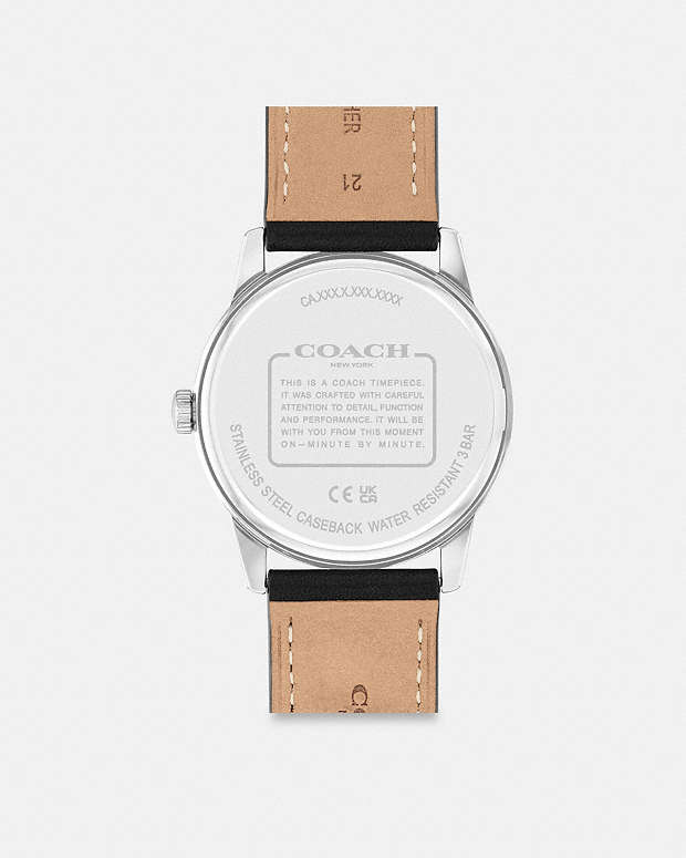 Keane Watch, 39 Mm Black Black