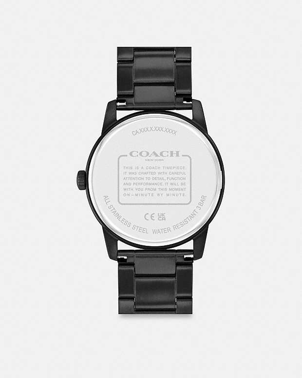 Keane Watch, 39 Mm Black Black