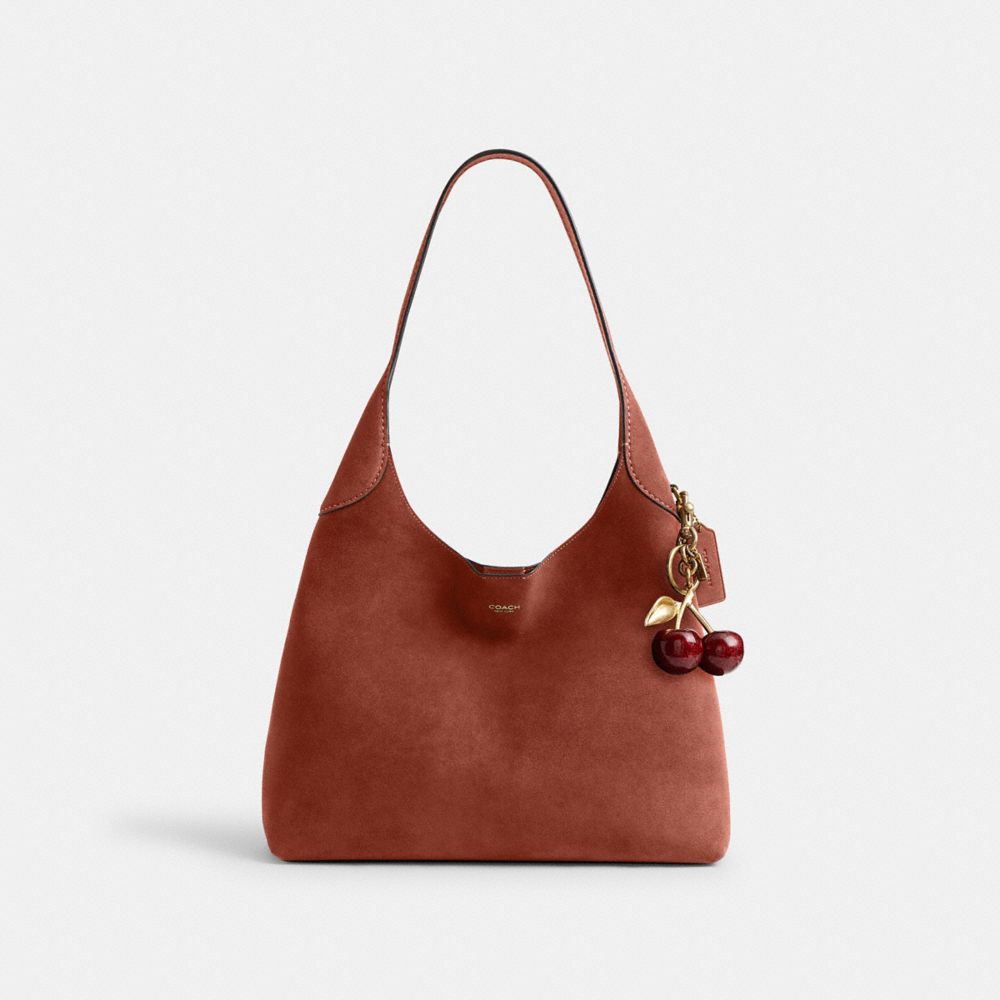 Coach Brooklyn Shoulder Bag 34 Brass Clay