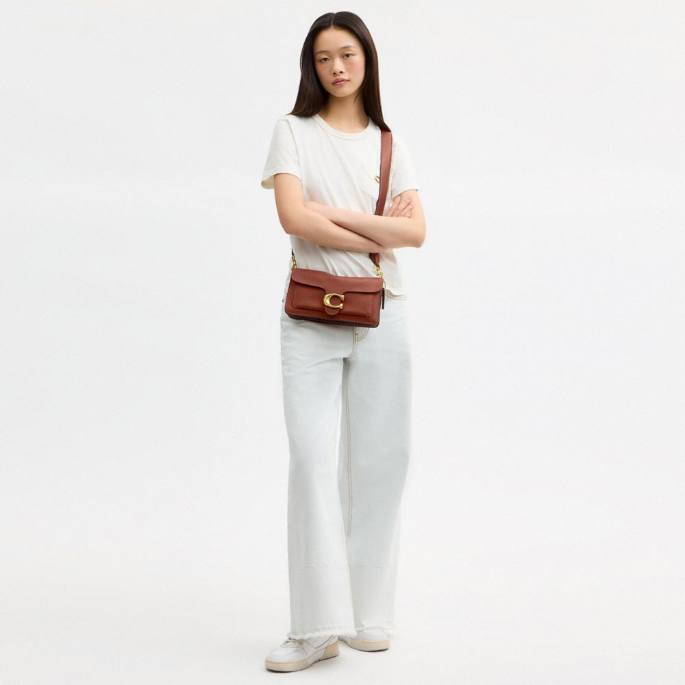 Coach Tabby Shoulder Bag 26 Brass Pecan