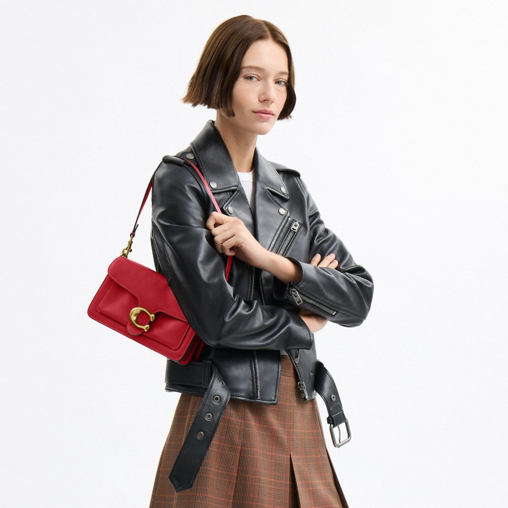 Coach Tabby Shoulder Bag 26 Brass/Poppy