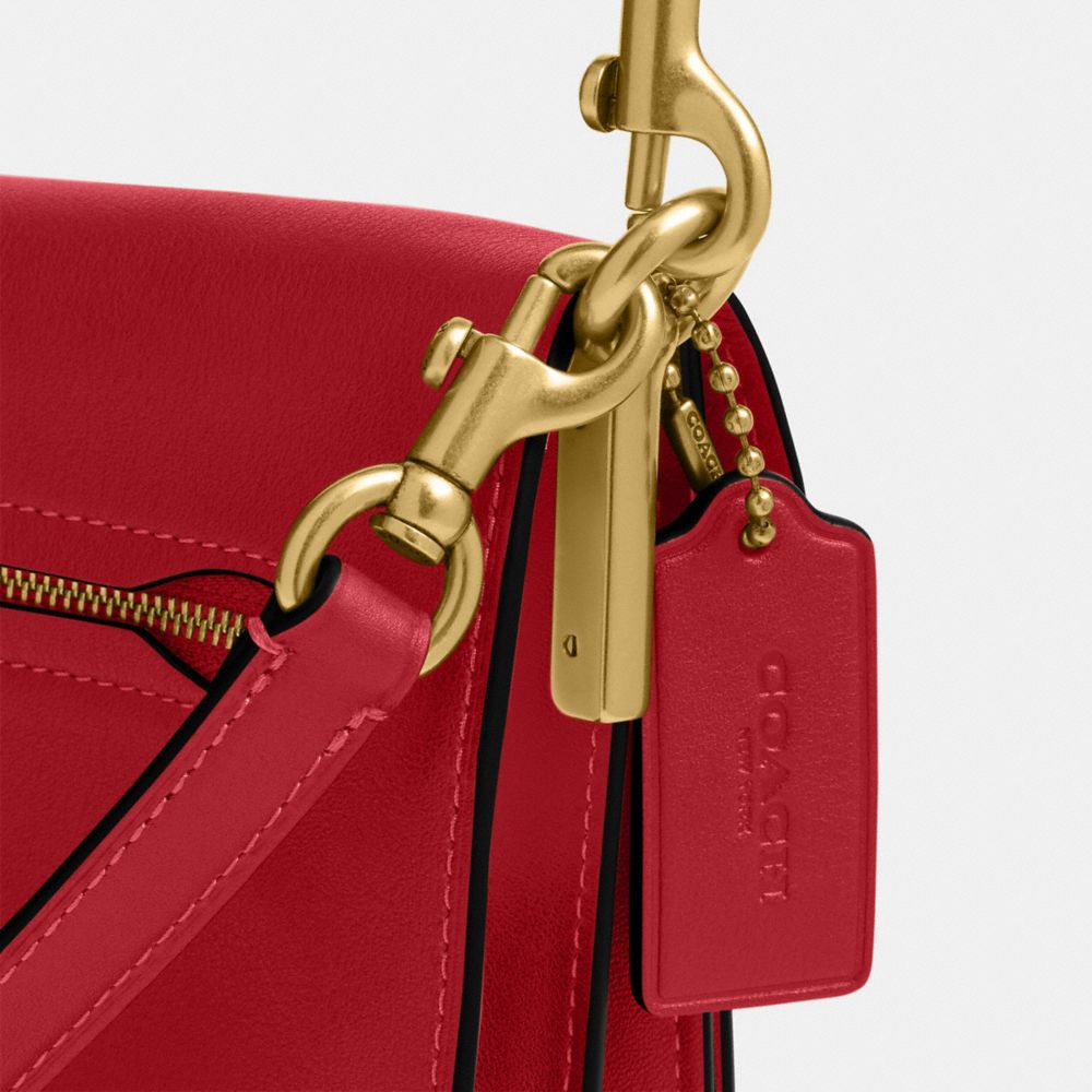 Coach Tabby Shoulder Bag 26 Brass/Poppy