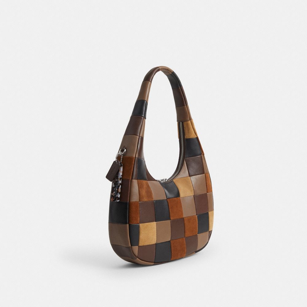 Coach Alter/Ego Crescent Shoulder Bag Tan Maple Multi 3