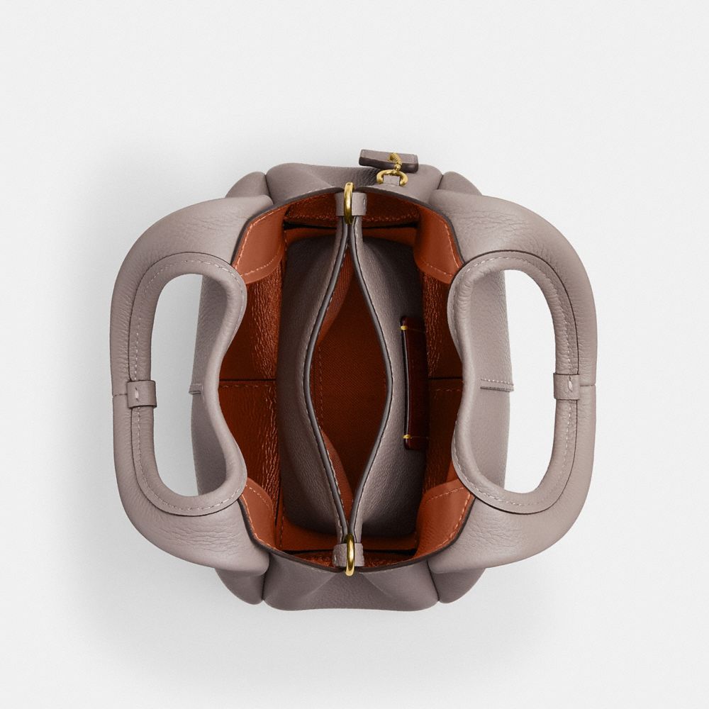 Coach Lana Shoulder Bag 19 Brass Ash