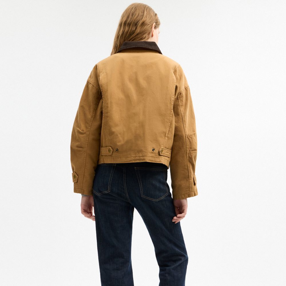 Coach Barn Jacket Chestnut
