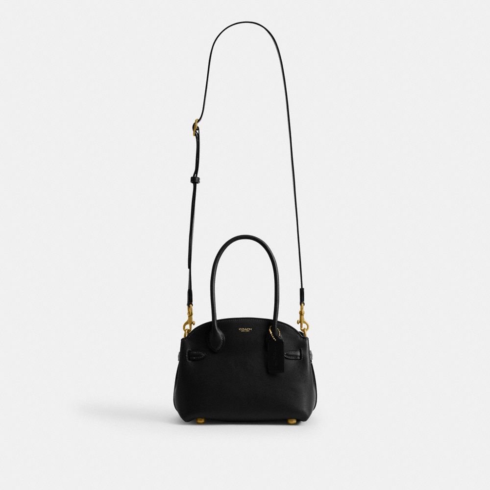 Coach Soft Empire Carryall Bag 21 Brass Black