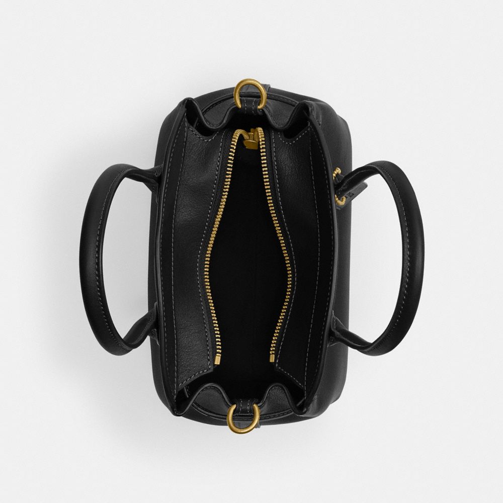 Coach Soft Empire Carryall Bag 21 Brass Black
