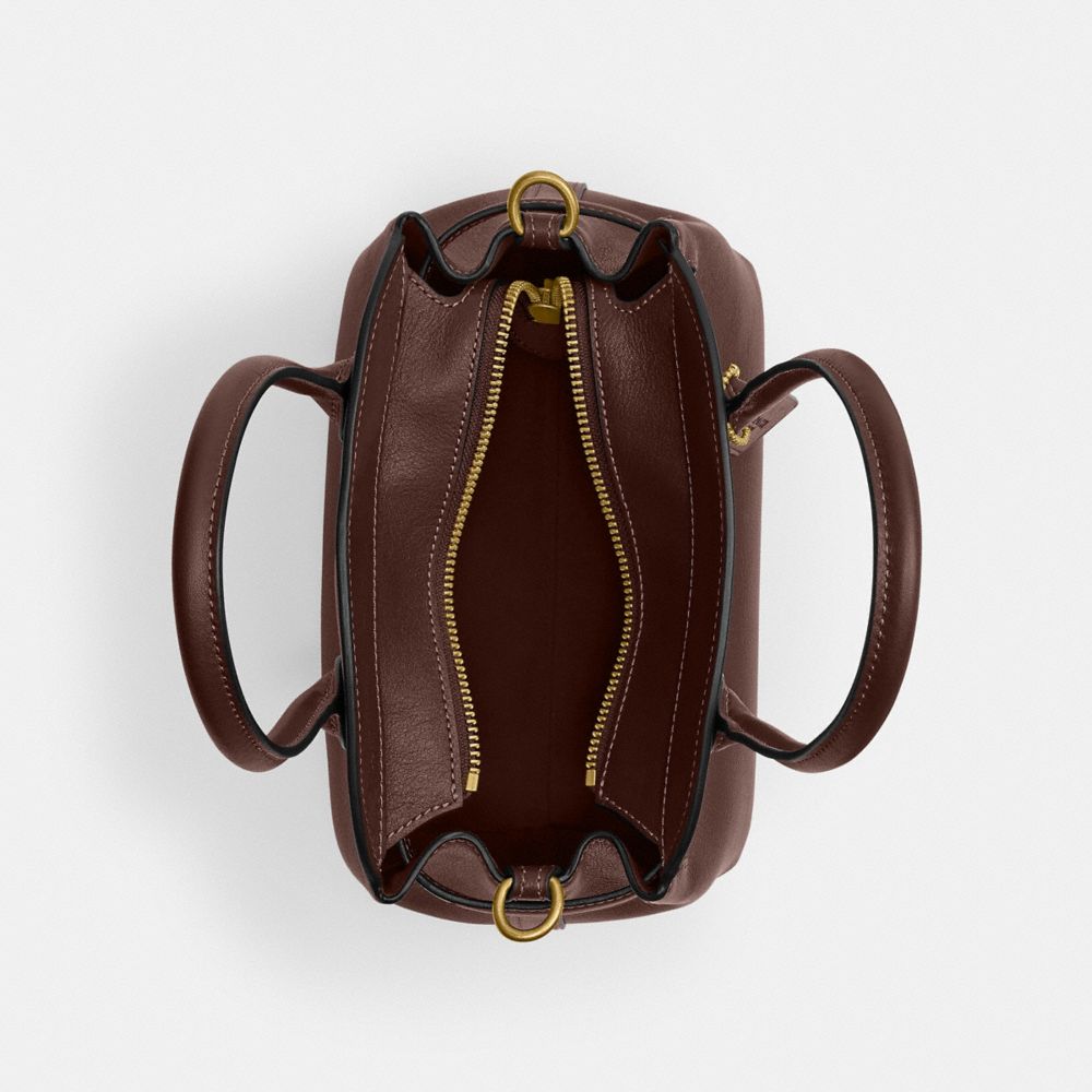 Coach Soft Empire Carryall Bag 21 Brass Maple