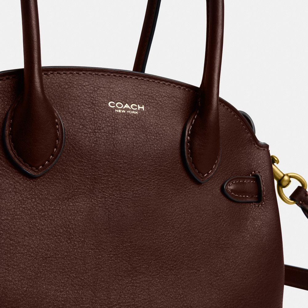 Coach Soft Empire Carryall Bag 21 Brass Maple