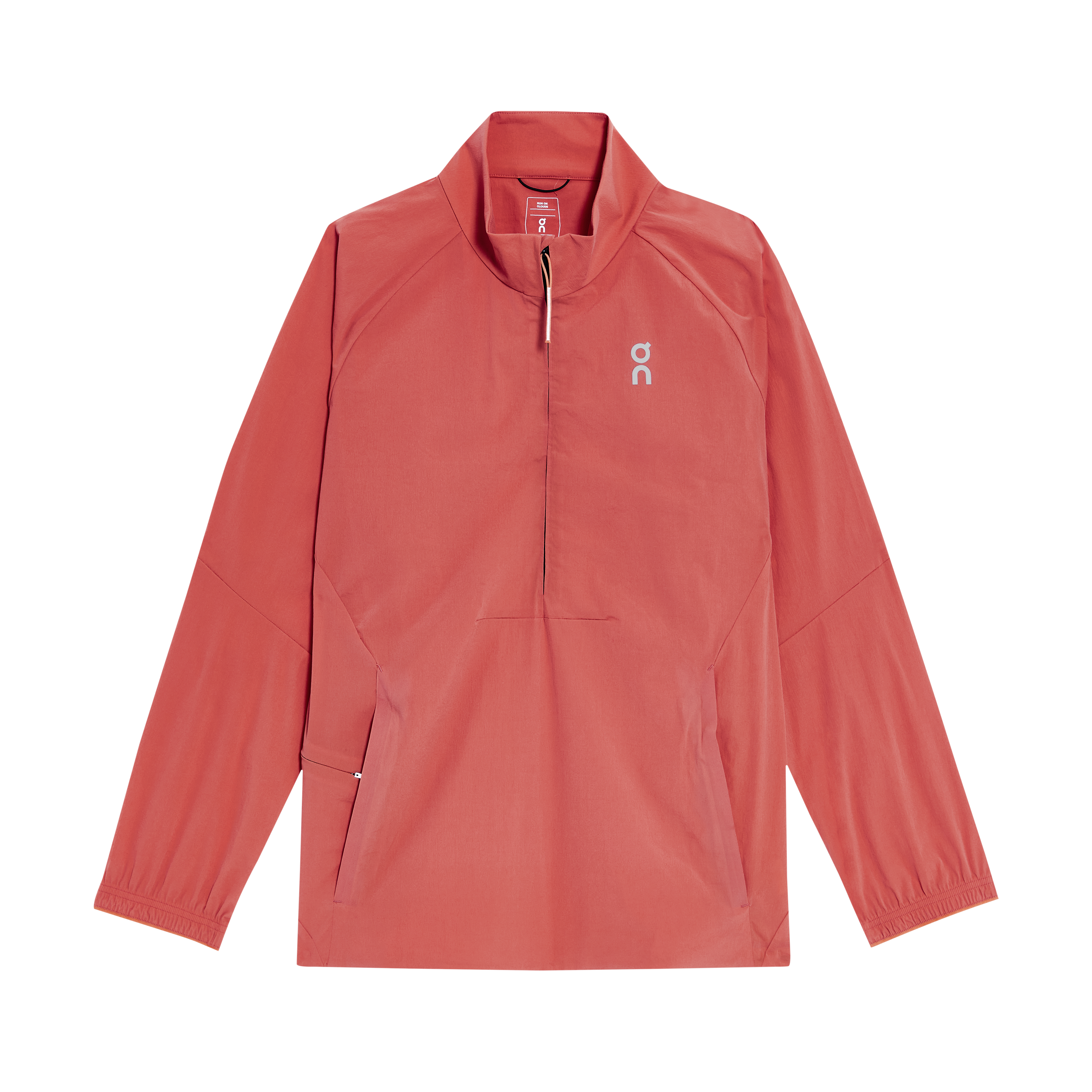 On All-Day 1/2 Zip Jacket Coral