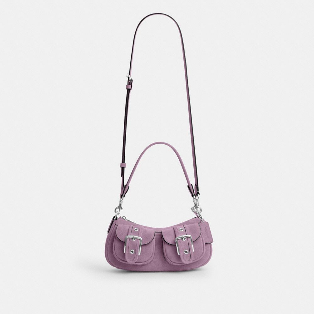 Coach Ashton Bag Silver Light Violet