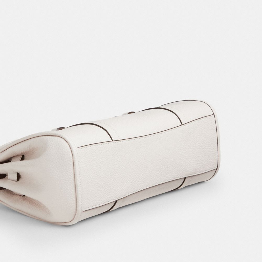 Coach Bridget Flap Shoulder Bag Silver