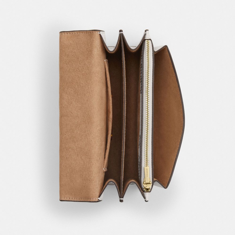 Coach Mini Klare Crossbody Bag With Candy Print Gold Chalk Chalk