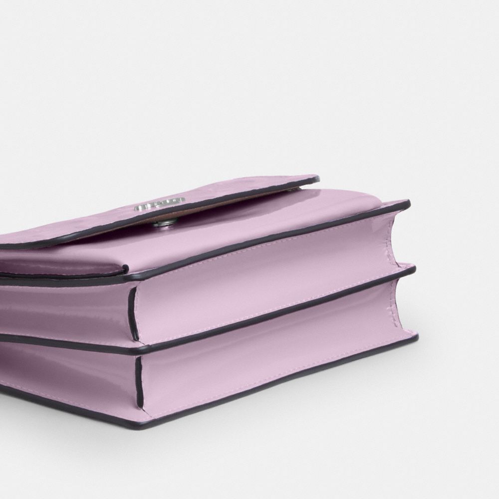 Coach Mini Klare Crossbody Bag In Signature Leather Silver