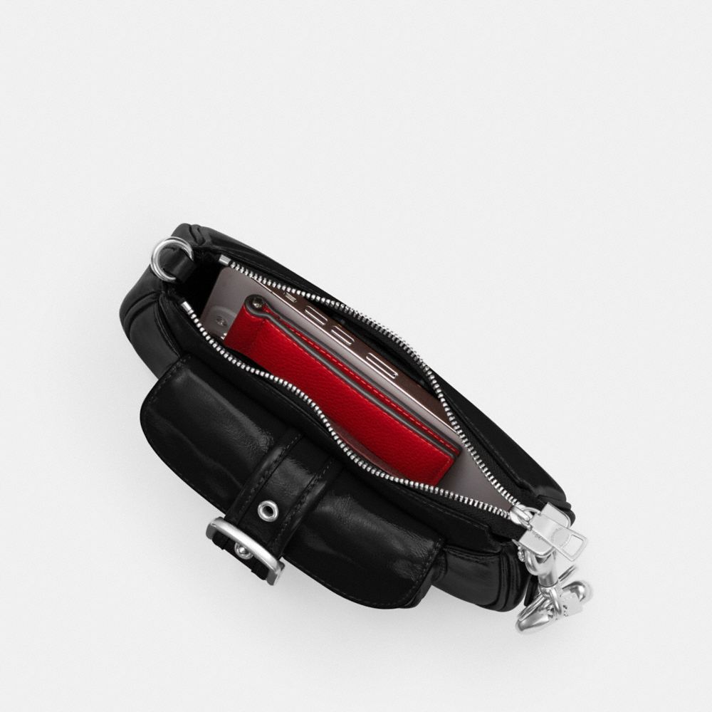 Coach Ashton Mini Shoulder Bag Silver