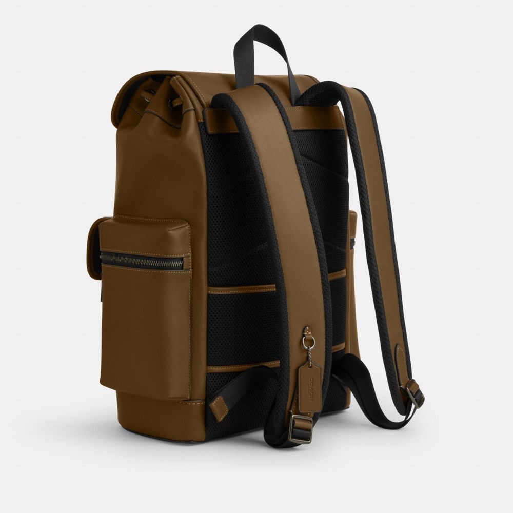 Coach Sprint Backpack Gunmetal Green