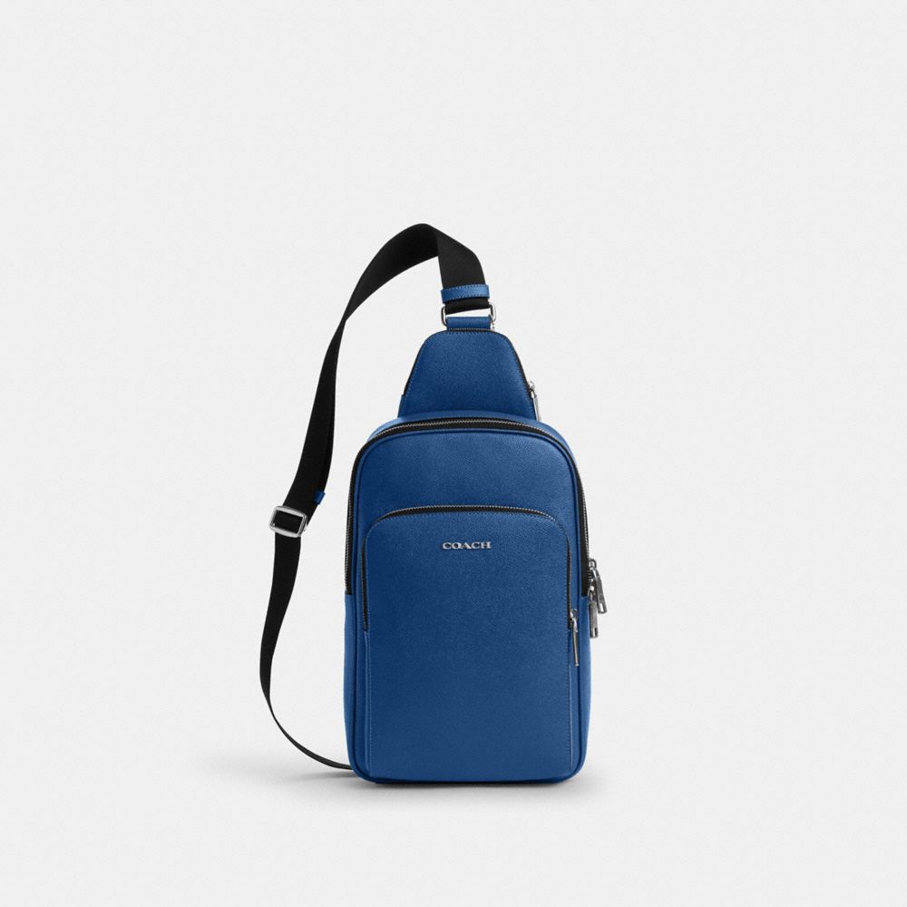 Coach Ethan Pack Silver True Blue