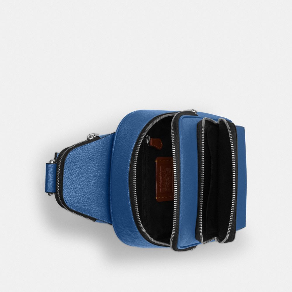 Coach Ethan Pack Silver True Blue