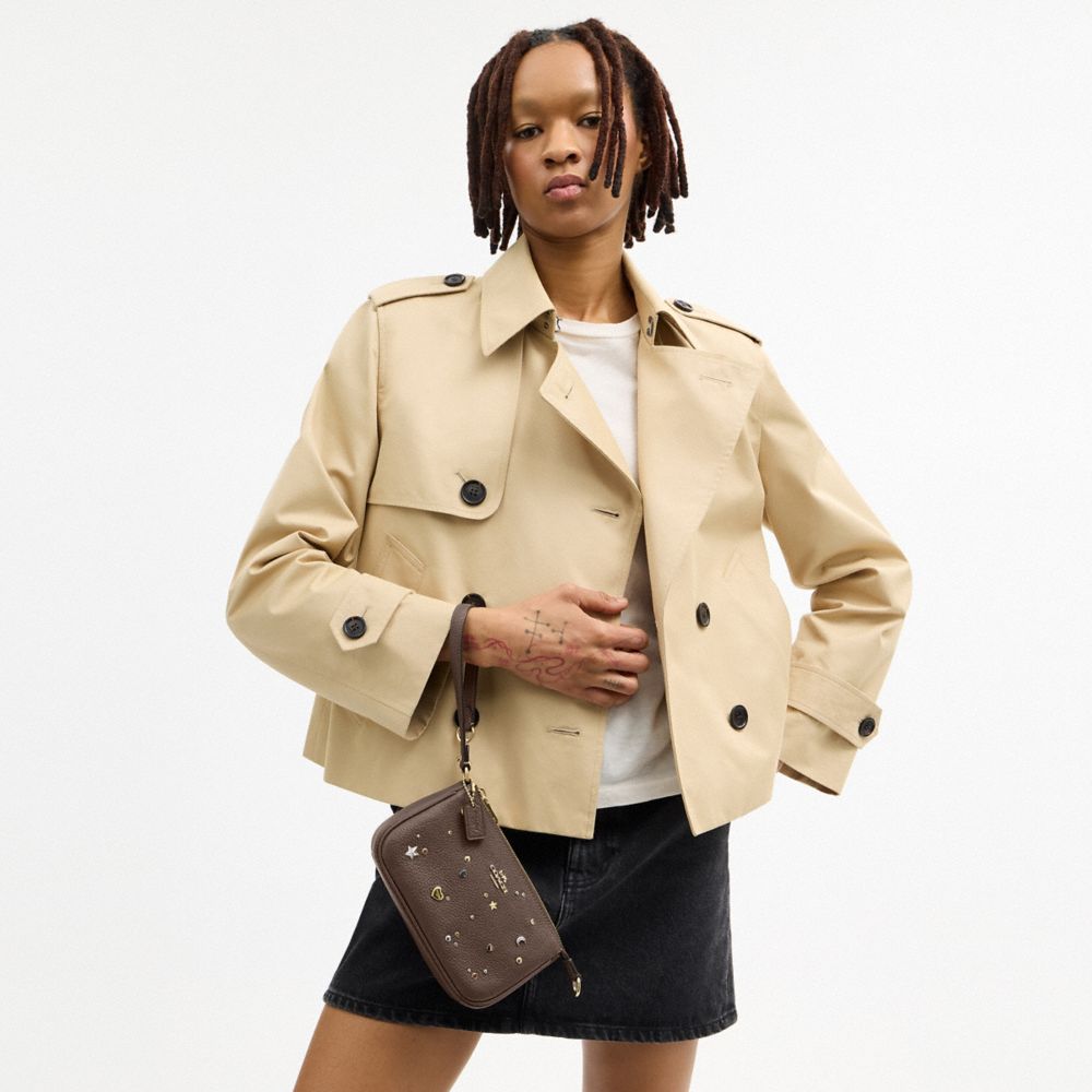 Coach Nolita 19 With Rivets Gold Dark Stone Multi