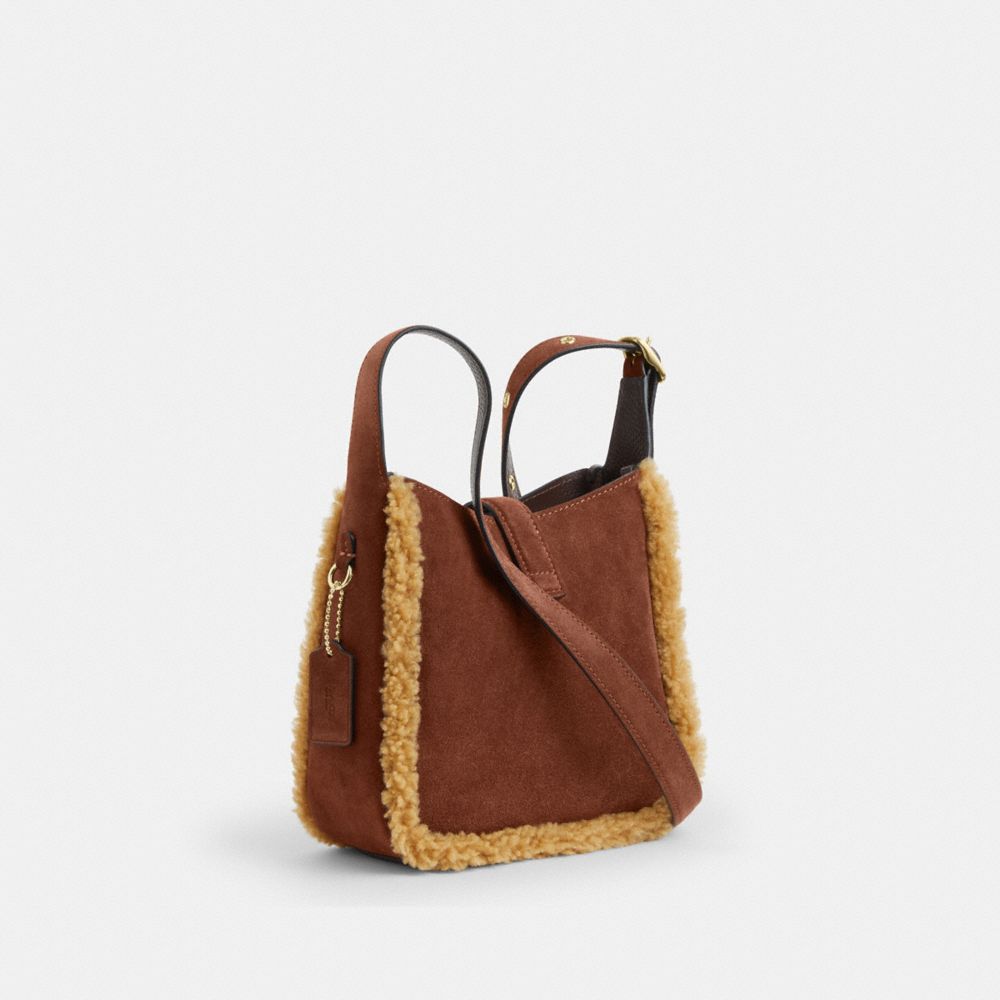 Coach Hadley Mini Crossbody Bag Im Vintage Brown Multi