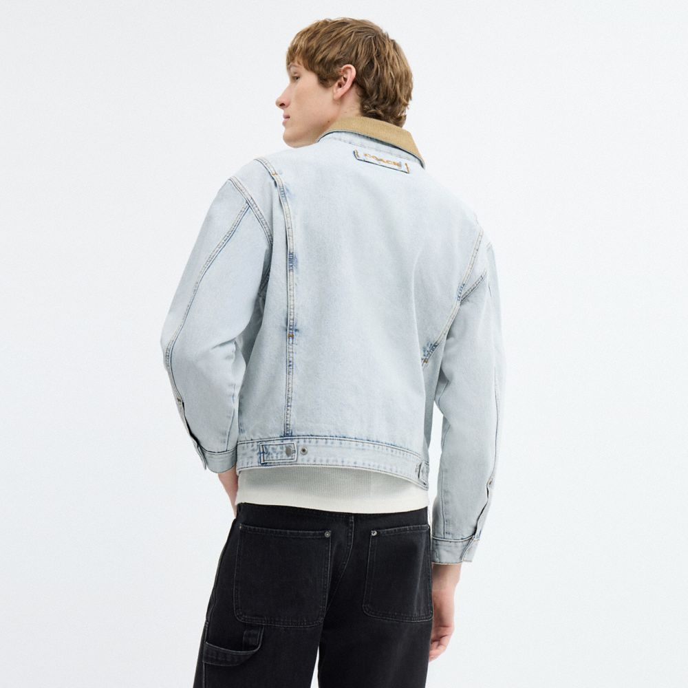 Coach Denim Work Jacket East River Wash