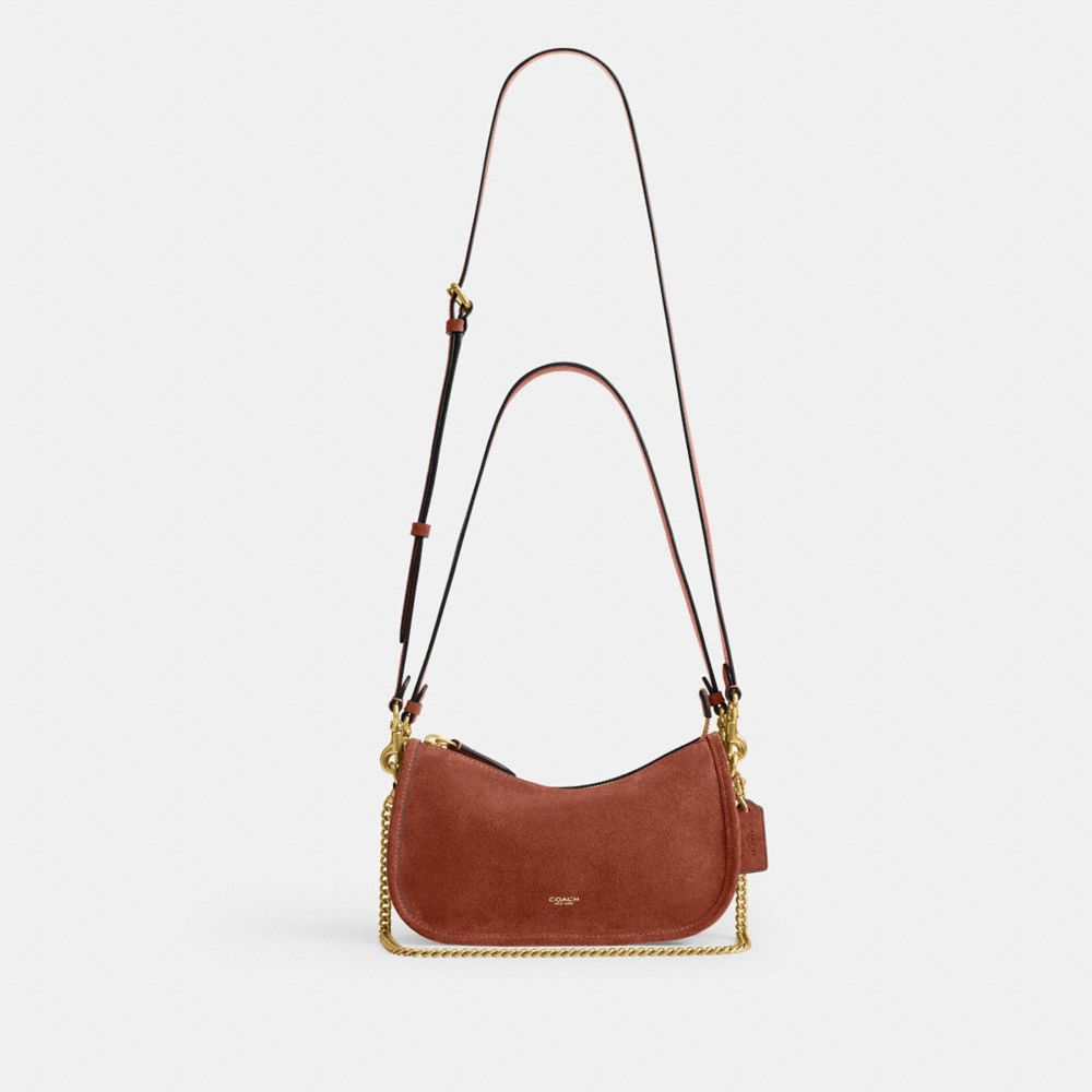 Coach Waverly Bag Brass Clay