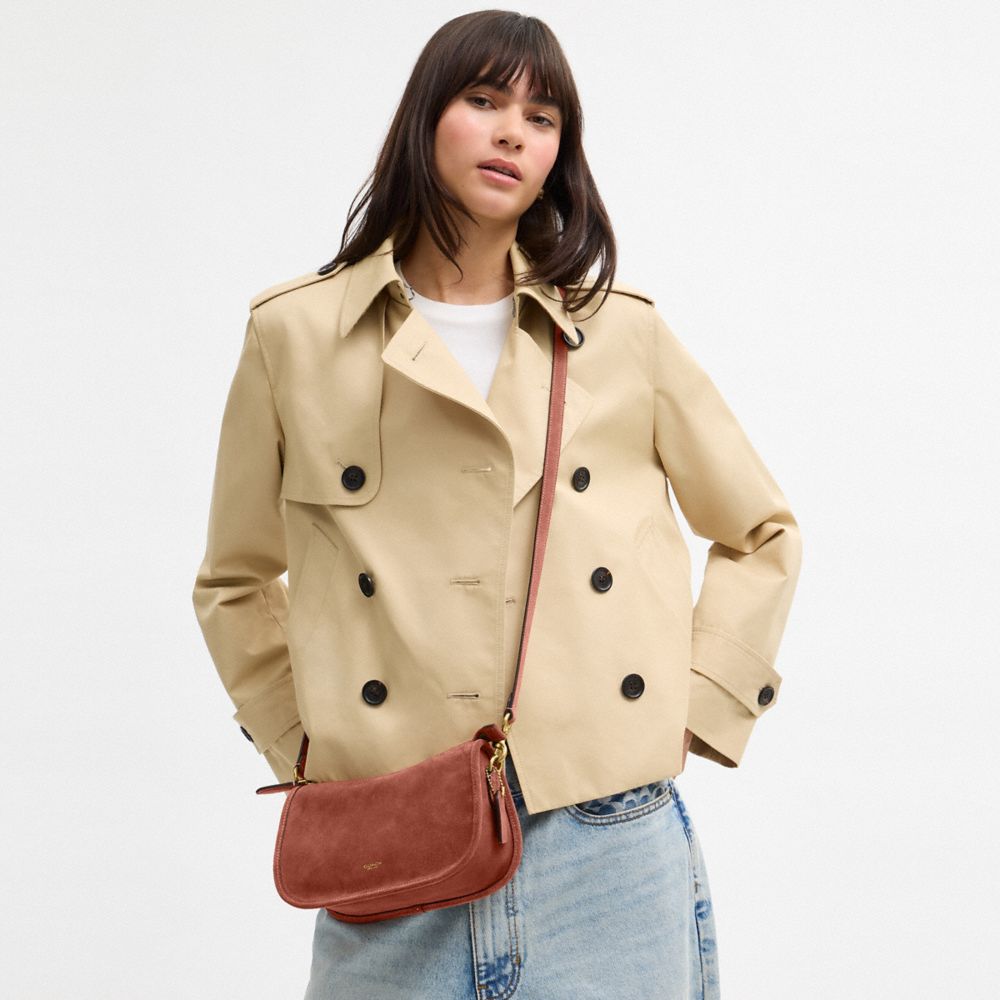 Coach Waverly Bag Brass Clay
