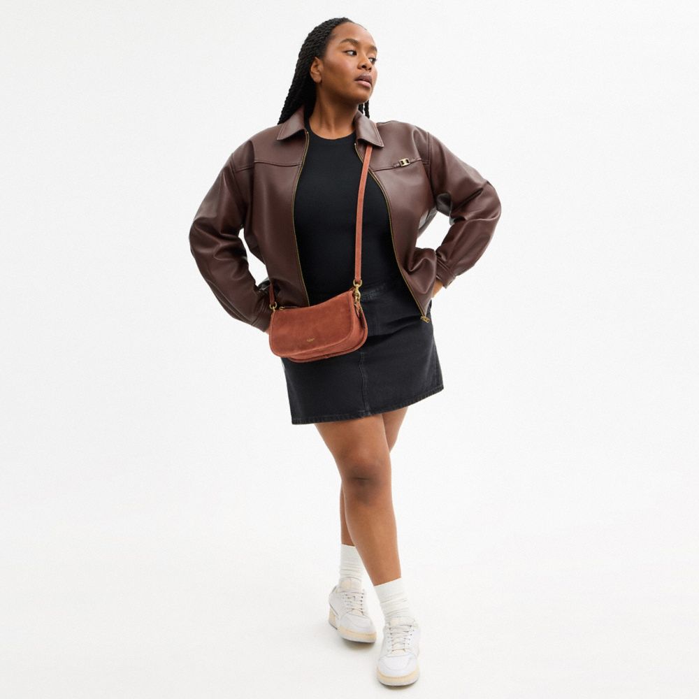 Coach Waverly Bag Brass Clay
