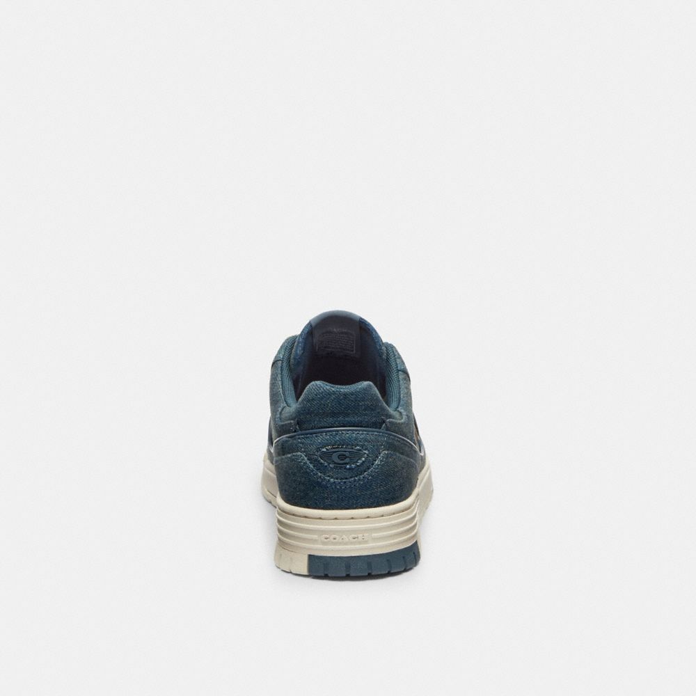 Women's Coach Soho Sneaker In Loved Denim Denim